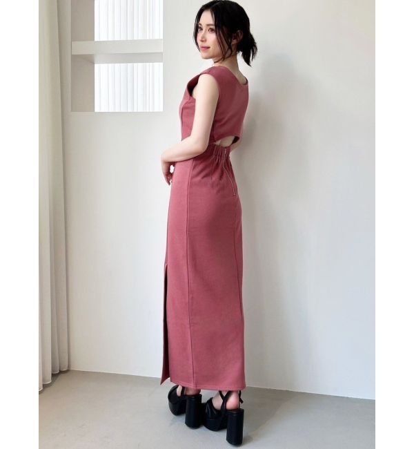 RESEXXY「【WEB限定】バックオープンスリットワンピース」|ワンピース|