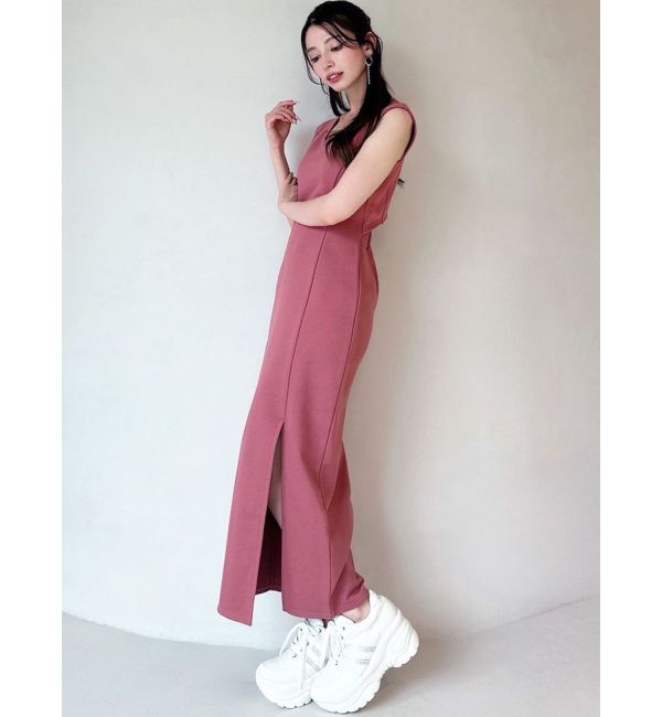 RESEXXY「【WEB限定】バックオープンスリットワンピース」|ワンピース|