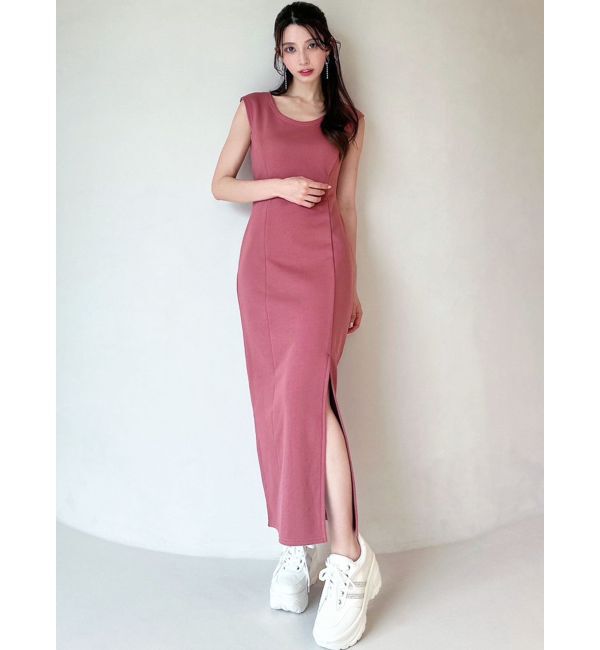 RESEXXY「【WEB限定】バックオープンスリットワンピース」|ワンピース|