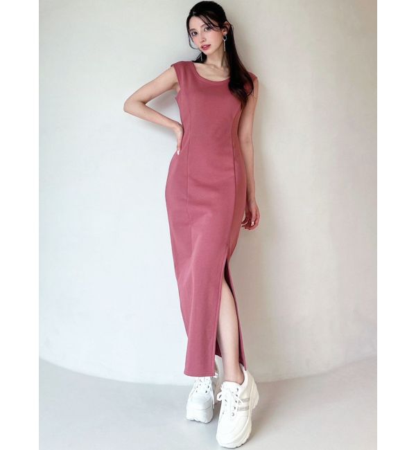 RESEXXY「【WEB限定】バックオープンスリットワンピース」|ワンピース|