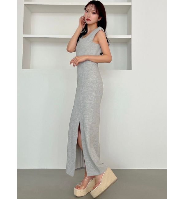 RESEXXY「【WEB限定】バックオープンスリットワンピース」|ワンピース|