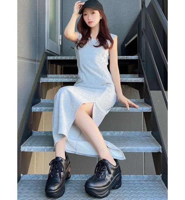 RESEXXY「【WEB限定】バックオープンスリットワンピース」|ワンピース|