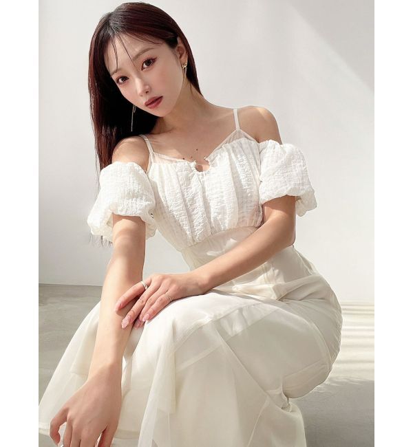 RESEXXY「チェックコンビマーメイドワンピース」|ワンピース|