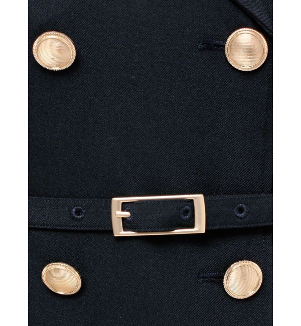 RESEXXY「ヘムフリルテーラードミニワンピース」|ワンピース|