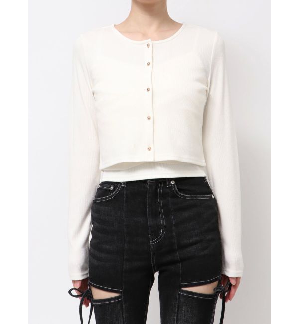 RESEXXY「チュールドッキングアンサンブルトップス」|Tシャツ・カットソー|