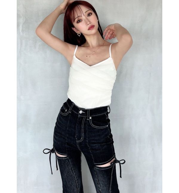 RESEXXY「チュールドッキングアンサンブルトップス」|Tシャツ・カットソー|