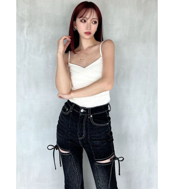 RESEXXY「チュールドッキングアンサンブルトップス」|Tシャツ・カットソー|