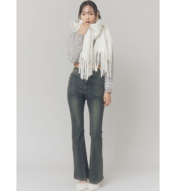 RESEXXY「ボリュームフリンジマフラー」|マフラー|