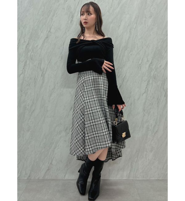 dazzlin「ツイストクロスドッキングワンピース」|ワンピース|