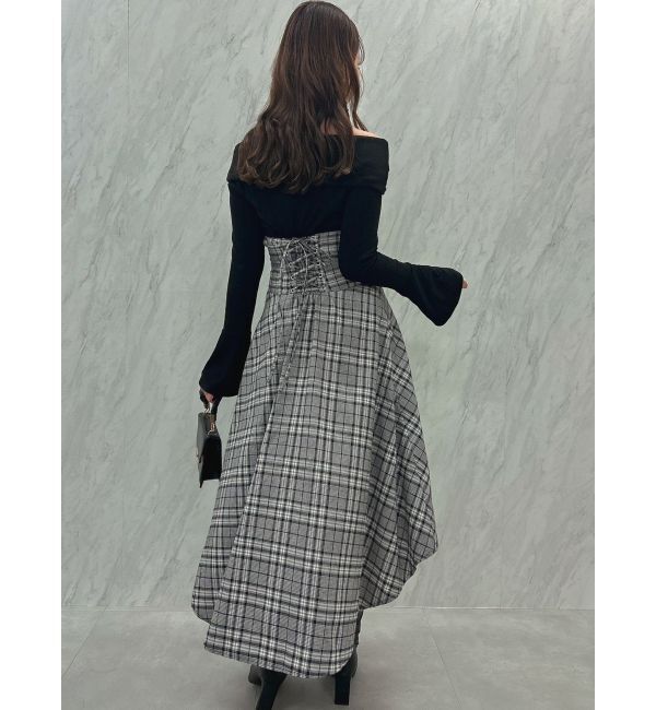 dazzlin「ツイストクロスドッキングワンピース」|ワンピース|