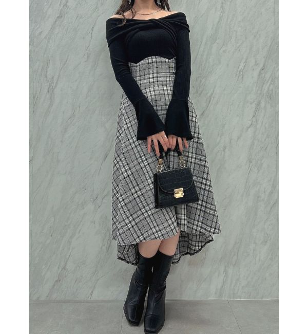 dazzlin「ツイストクロスドッキングワンピース」|ワンピース|