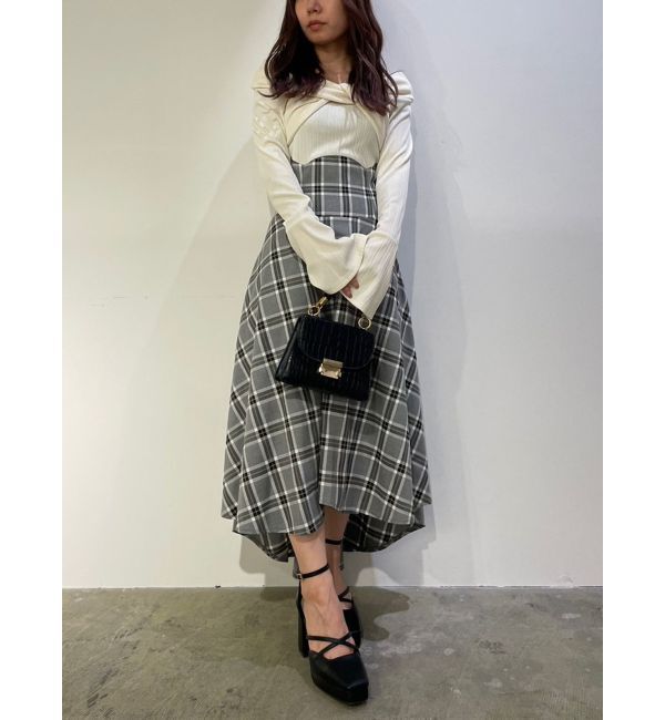 dazzlin「ツイストクロスドッキングワンピース」|ワンピース|