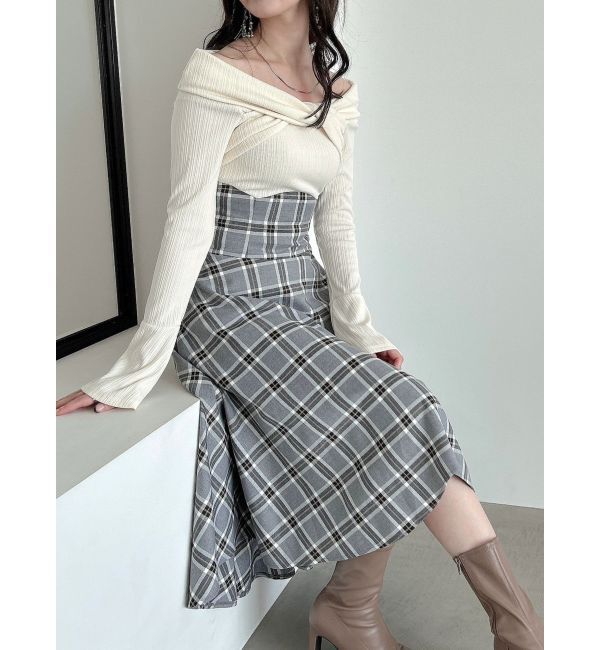 dazzlin「ツイストクロスドッキングワンピース」|ワンピース|