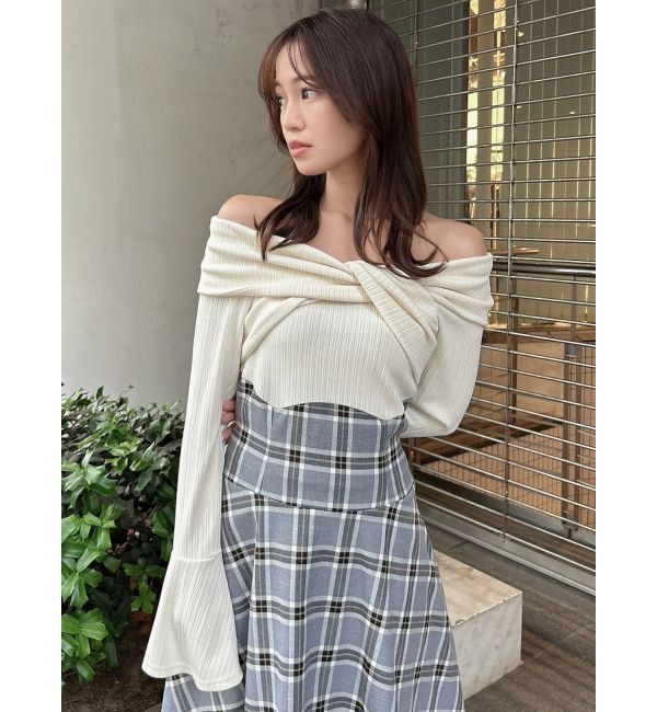 dazzlin「ツイストクロスドッキングワンピース」|ワンピース|