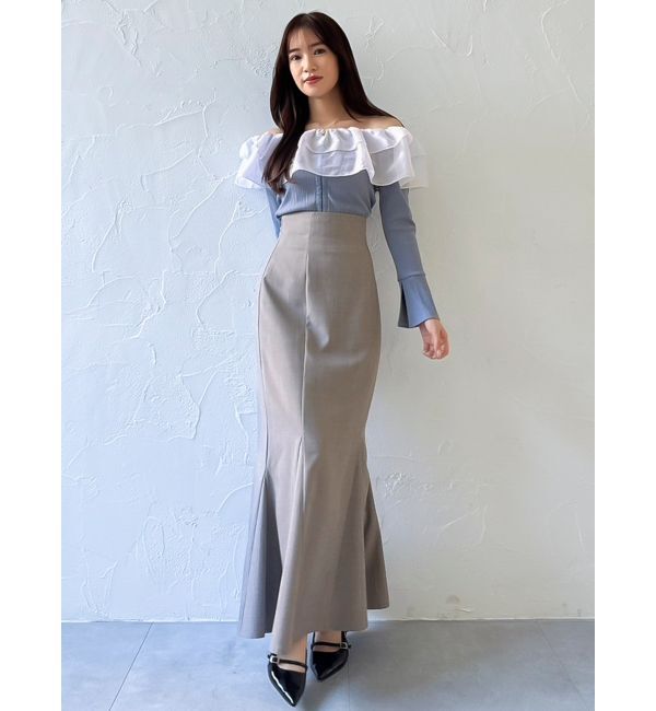 dazzlin「ハイウエストアソートナロースカート」|スカート|