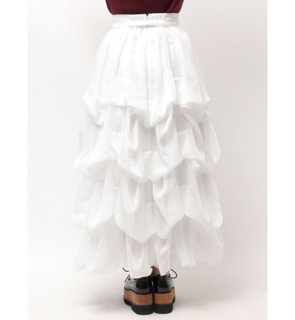 dazzlin「ランダムタックバルーンスカート」|スカート|