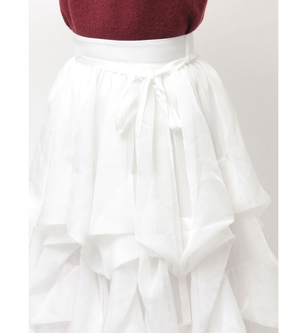 dazzlin「ランダムタックバルーンスカート」|スカート|