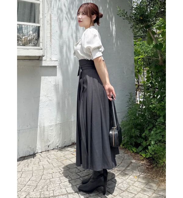 dazzlin「パンツレイヤードプリーツスカート」|スカート|