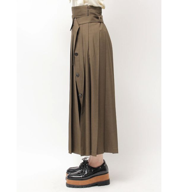 dazzlin「パンツレイヤードプリーツスカート」|スカート|