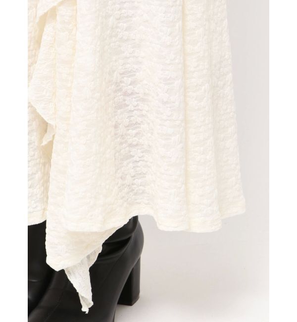 dazzlin「アシメフリルレースワンピース」|ワンピース|