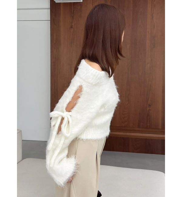 dazzlin「ルミナスカラーオフショルニット」|ニット・セーター|