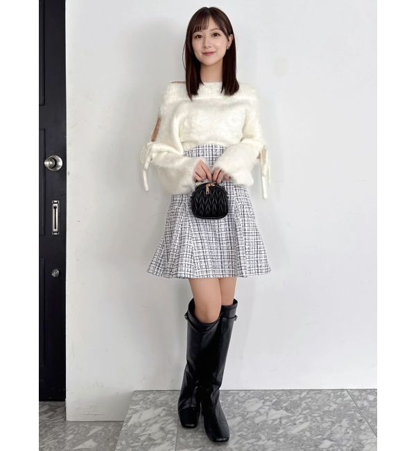 dazzlin「ルミナスカラーオフショルニット」|ニット・セーター|