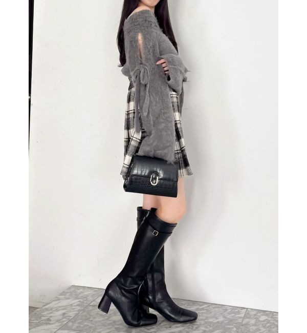 dazzlin「ルミナスカラーオフショルニット」|ニット・セーター|