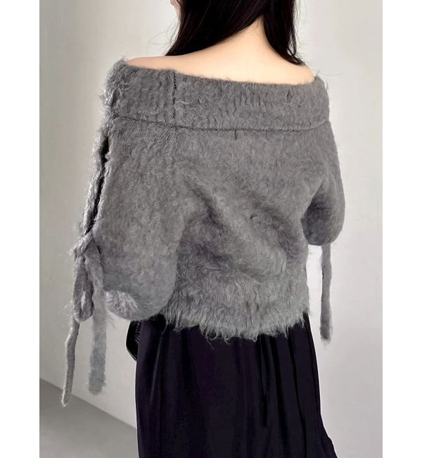 dazzlin「ルミナスカラーオフショルニット」|ニット・セーター|