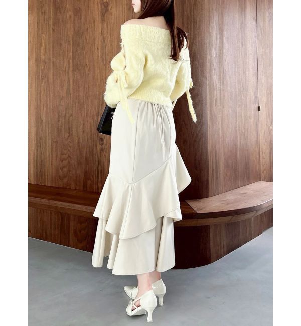 dazzlin「ルミナスカラーオフショルニット」|ニット・セーター|