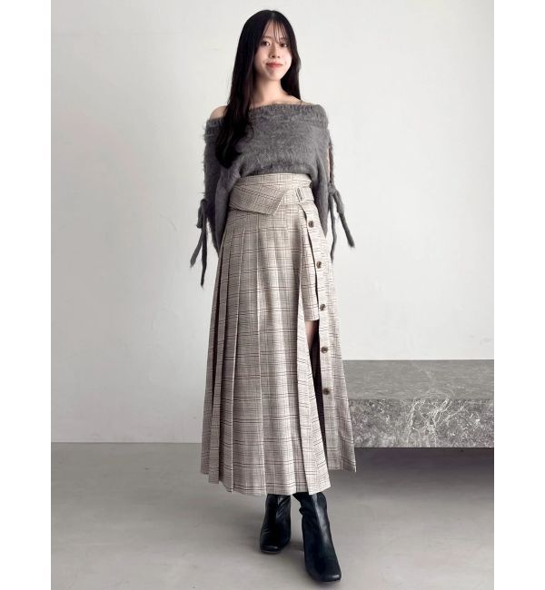 dazzlin「ルミナスカラーオフショルニット」|ニット・セーター|