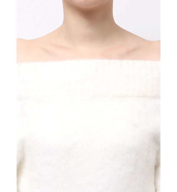 dazzlin「ルミナスカラーオフショルニット」|ニット・セーター|