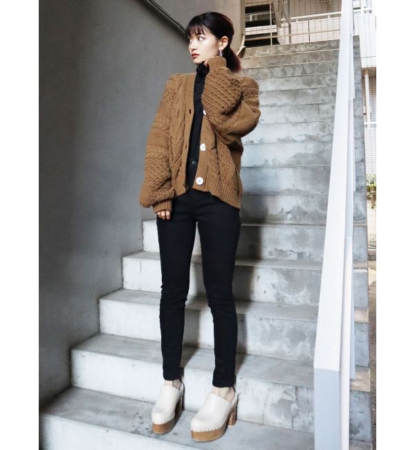 EMODA「【ELDER】FIXジャストウエストデニム」|デニム|