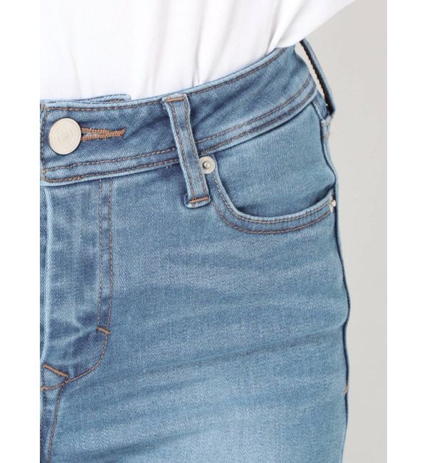 EMODA「【ELDER】FIXジャストウエストデニム」|デニム|