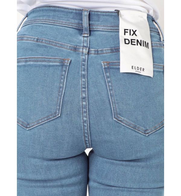 EMODA「【ELDER】FIXジャストウエストデニム」|デニム|