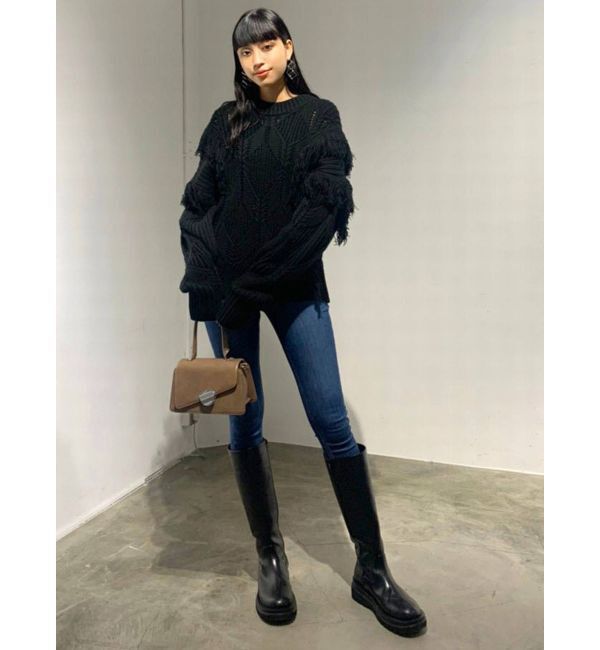 EMODA「【ELDER】SYMジャストウエストデニム」|デニム|