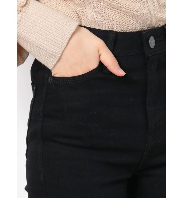 EMODA「【ELDER】SYMジャストウエストデニム」|デニム|