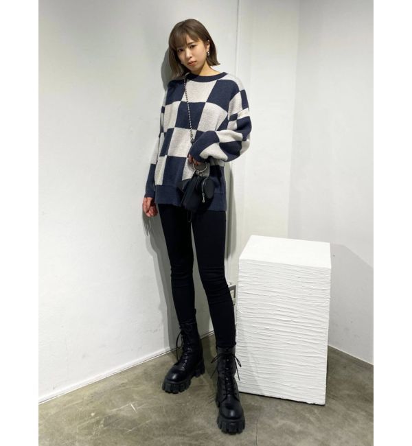 EMODA「【ELDER】NUDEジャストウエストデニム」|デニム|