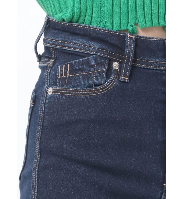 EMODA「【ELDER】NUDEジャストウエストデニム」|デニム|