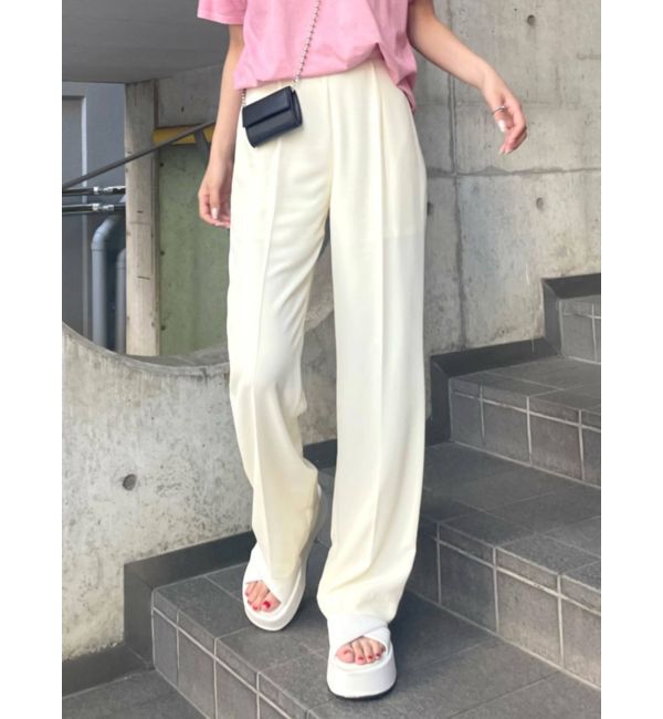 EMODA「【セットアップ着用可】タンクワイドルーズパンツ」|その他|イエロー