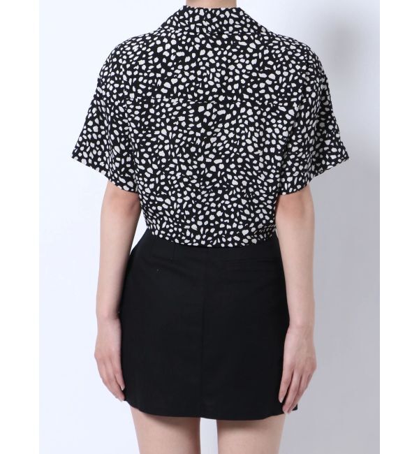 EMODA「ツイストショートシャツ」|シャツ・ブラウス|