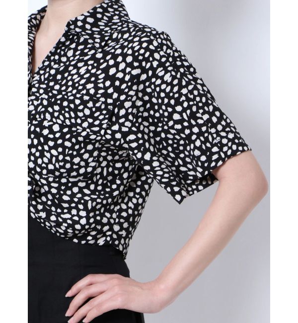 EMODA「ツイストショートシャツ」|シャツ・ブラウス|