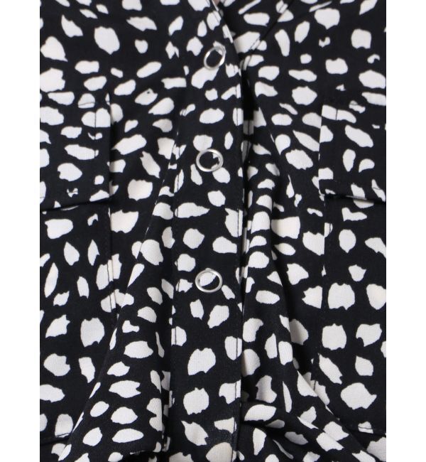 EMODA「ツイストショートシャツ」|シャツ・ブラウス|