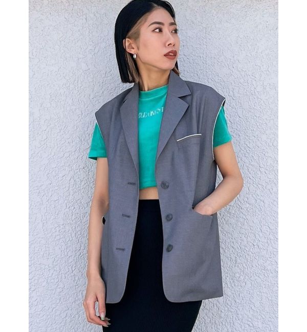 EMODA「ヴィンテージオーバーベスト」|ベスト・ジレ|