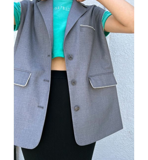 EMODA「ヴィンテージオーバーベスト」|ベスト・ジレ|