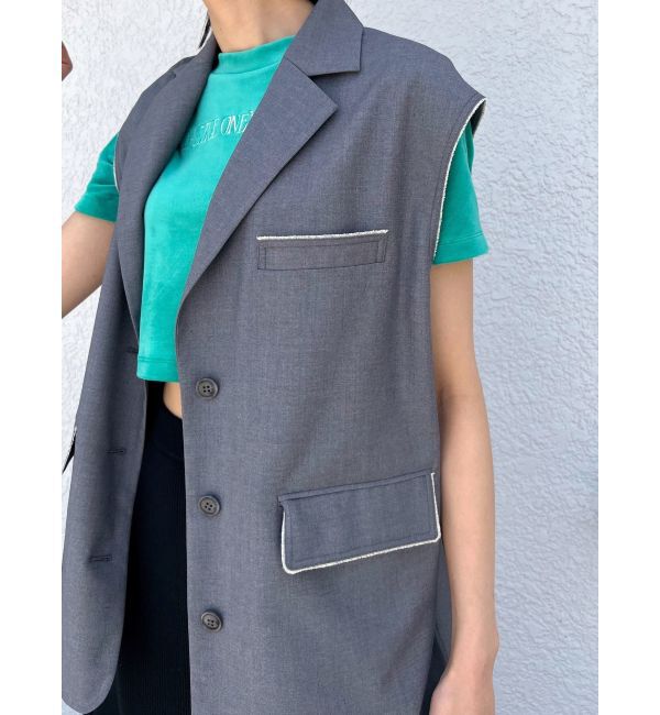 EMODA「ヴィンテージオーバーベスト」|ベスト・ジレ|