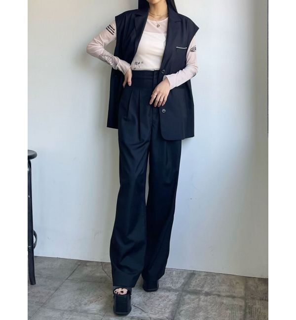 EMODA「ヴィンテージオーバーベスト」|ベスト・ジレ|