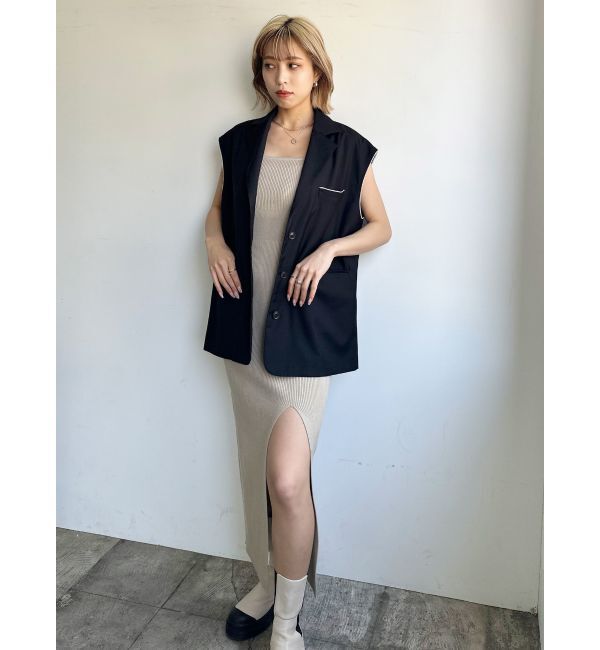 EMODA「ヴィンテージオーバーベスト」|ベスト・ジレ|