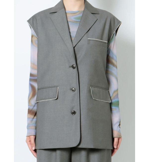 EMODA「ヴィンテージオーバーベスト」|ベスト・ジレ|