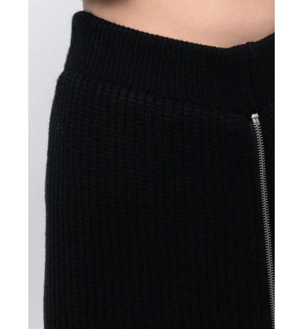 EMODA「ジップマキシリブスカート」|スカート|