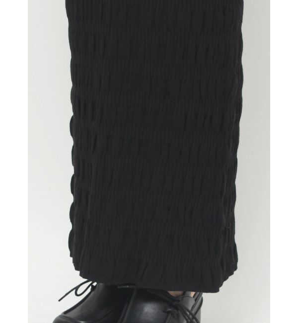 EMODA「シャーリングロングニットスカート」|スカート|